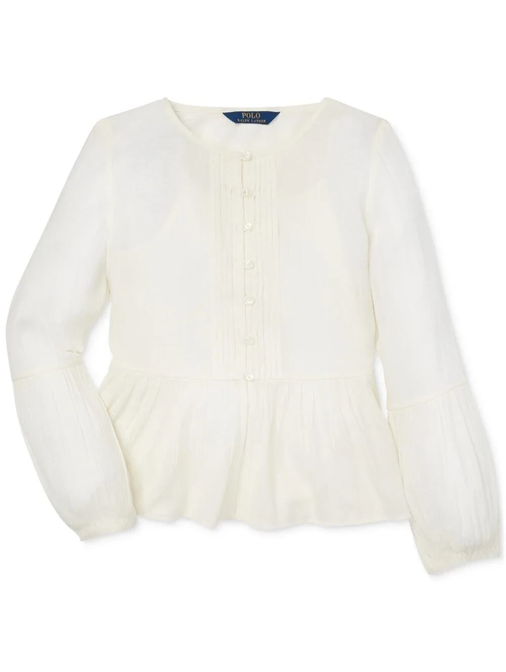 Polo Ralph Lauren Little Kid Girls Gauze Boho Top Size 6